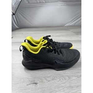 Nike Shoes Mens Sneakers Mamba Focus Black Yellow Gold Basketball Size 8.5